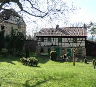 Burg Salzburg, ca. 60 Meter über Bad Neustadt