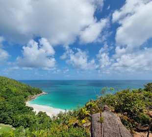 Blick auf die Anse Georgette