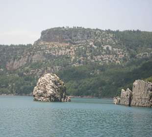 Oymapinar Baraji/ Stausee Green Lake & Green Canyon