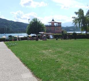 Weg zur Seepromenade Pörtschach