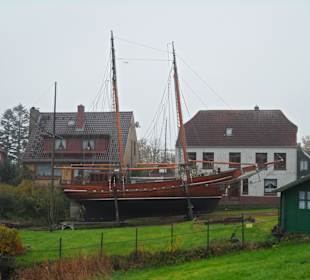 Die Häuser am Hafen