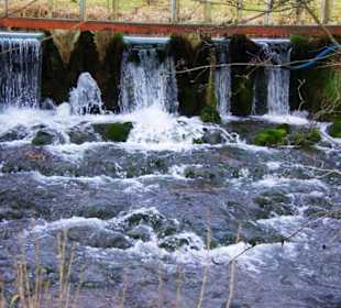 Kleine Wasserfälle