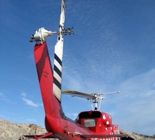 Helicopterflug zu den Gletschern