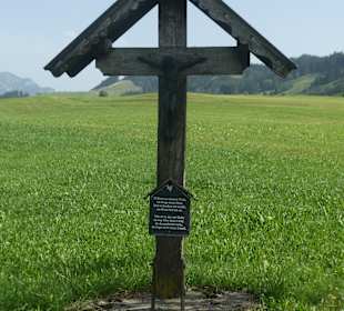 Wanderung über Burgkirche Schöllang nach Rubi