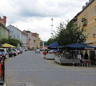 In der malerischen Altstadt von Furth im Wald.