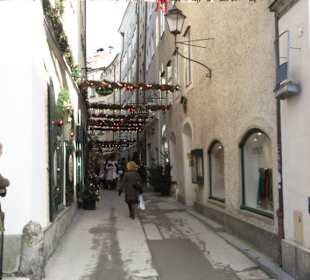 Eingang der Goldgasse