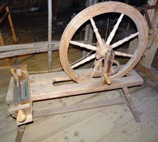 Spinnrad des Dietelhofes