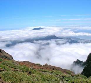 Blick vom Roque de los Muchachos