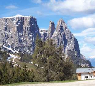 Der Schern von Seiser Alm aus