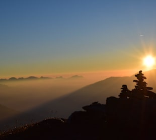 Sonnenaufgangswandertour und Ausblick - herrlich