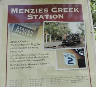 Hier geht es zum Dampfzug Puffing Billy