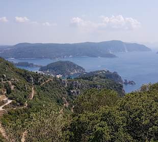 Wandern Paleokastritsa
