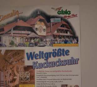Weltgrößte Kuckucksuhr