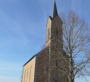 Die sehenswerte Kapelle außerhalb Bischwinds