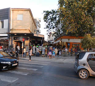 Shoppen und Essen in Altstadt Heraklion
