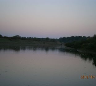 Looking down the river