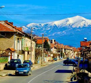 Ort am Fuße des Rila Gebirges
