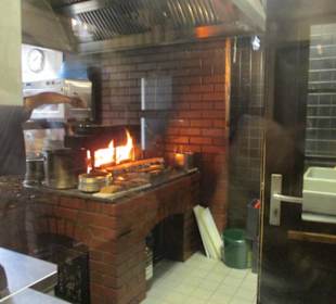 Buchenholzgrill
