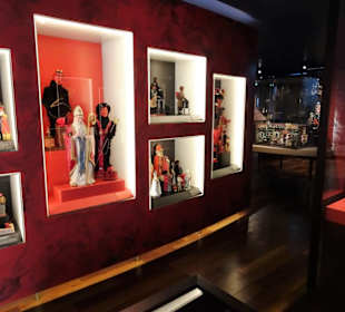 Exponate des Weihnachtsmuseums