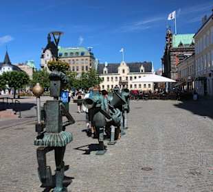 Denkmal für Musikkapelle in der Altstadt 