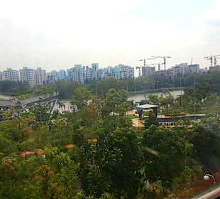 Ausblick auf die Baustelle