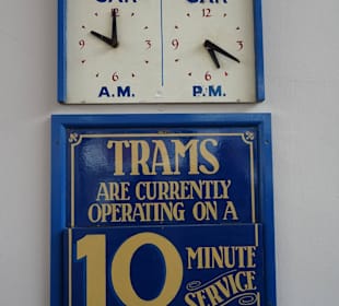 Erste und letzte Fahrt wird angezeigt