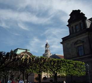 Blick auf die Brühlsche Terrasse 