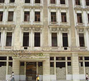 Das ehemalige Hotel "New York"