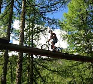 Ötzi Rope Park-Hochseilgarten im Schnalstal