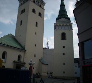 Kirchturm und Burianturm