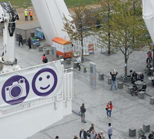 London Eye Ansicht / Aussicht