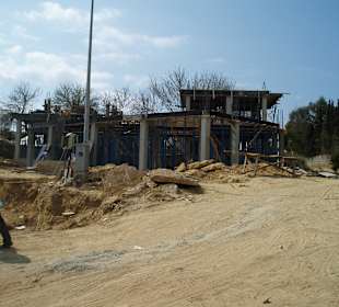 Eine Straße in Kumköy