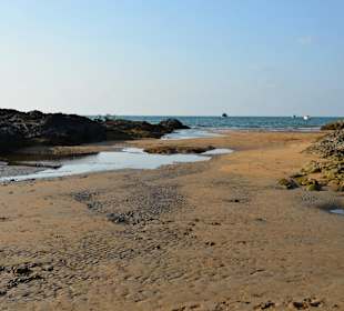 Bang Niang Beach bei Ebbe