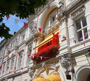 Hausreihe in der Altstadt von Düsseldorf
