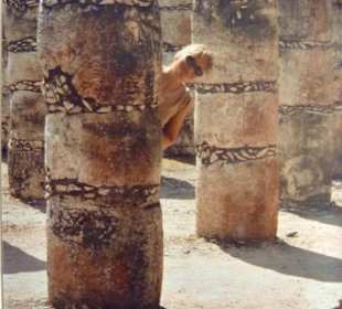 Chichen Itza - Säulenhalle