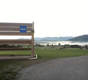 XXL Wanderbank Allgäu