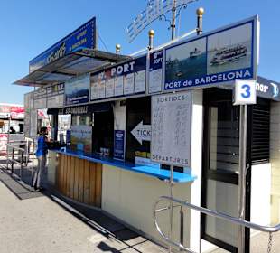 Die Kartenverkaufsstelle