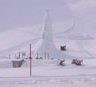 Eisklettern Stubaier Gletscher
