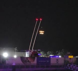 Fahrt durch die Marina 