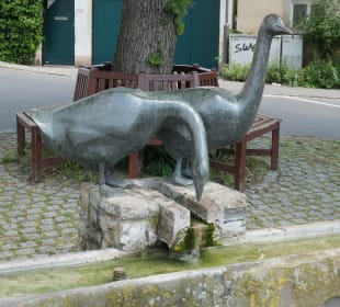 Beim Gänsebrunnen in Ramsthal