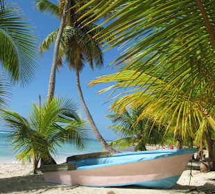 Im Fischerdorf auf Saona