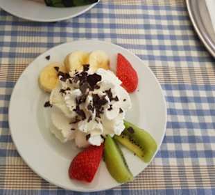 Schlosscafé im Rosengarten