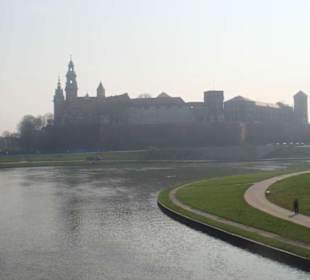 Wawel - Vom anderen Ufer der Weichsel