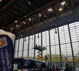 Die Messehallen