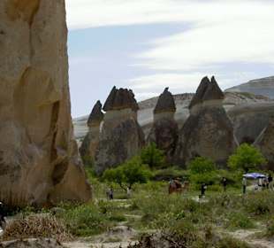 Feenkamine in Kappadokien