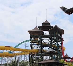 Die Loopings und Familienrutsche auch zu empfehlen