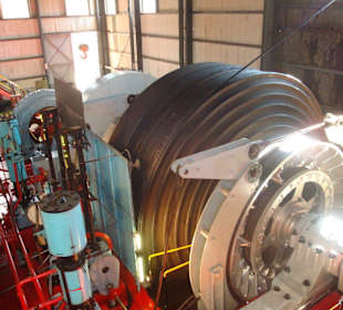 Winde für Achterbahn