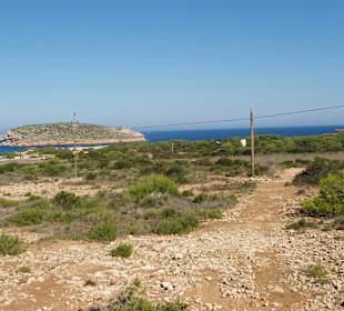 Steiniger Weg zur Cala Comte