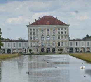 Beim Schloss Nymphenburg in München