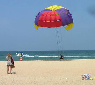Parasailing - vor dem Start
